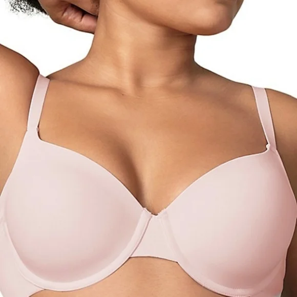 Wonderbra, Intimates & Sleepwear, Wonderbra Ecopure Side Back Smoothing  Underwire Bra E55 Blushnudesize 36d